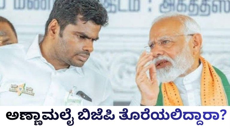 ಅಣ್ಣಾಮಲೈ ಬಿಜೆಪಿ ತೊರೆಯಲಿದ್ದಾರಾ?